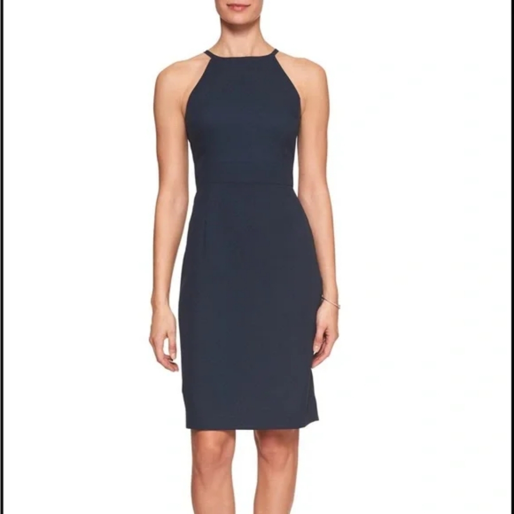 NWT Banana Republic Fitted Sheath LBD Dress